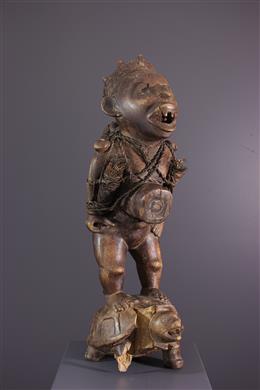 Arte tribal africano - Nkisi Kakongo Estatua