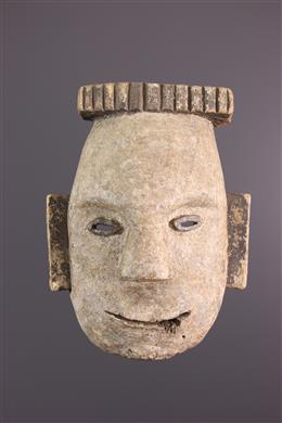 Arte tribal africano - Ibibio máscara