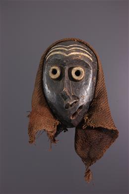 Mbangu máscara - Arte tribal africano