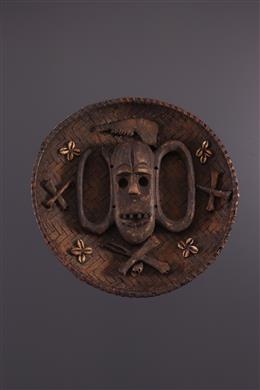 Arte tribal africano - Cesta relicario Boa