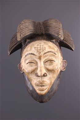 Arte tribal africano - Punu Okuyi máscara