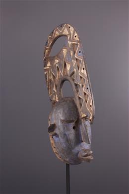 Arte tribal africano - Máscara de casco Bobo Fing
