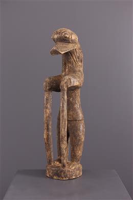 Arte tribal africano - Estatua zoomorfa Gurunsi / Bwa