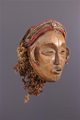 Arte tribal africano - Pwevo Ovimbundu / Luvale máscara