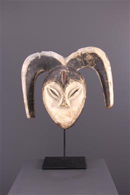 Arte tribal africano - Kwele Máscara