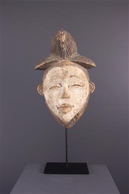 Arte tribal africano - Punu Mascarilla