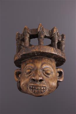 Arte tribal africano - Bamileke Mascarilla