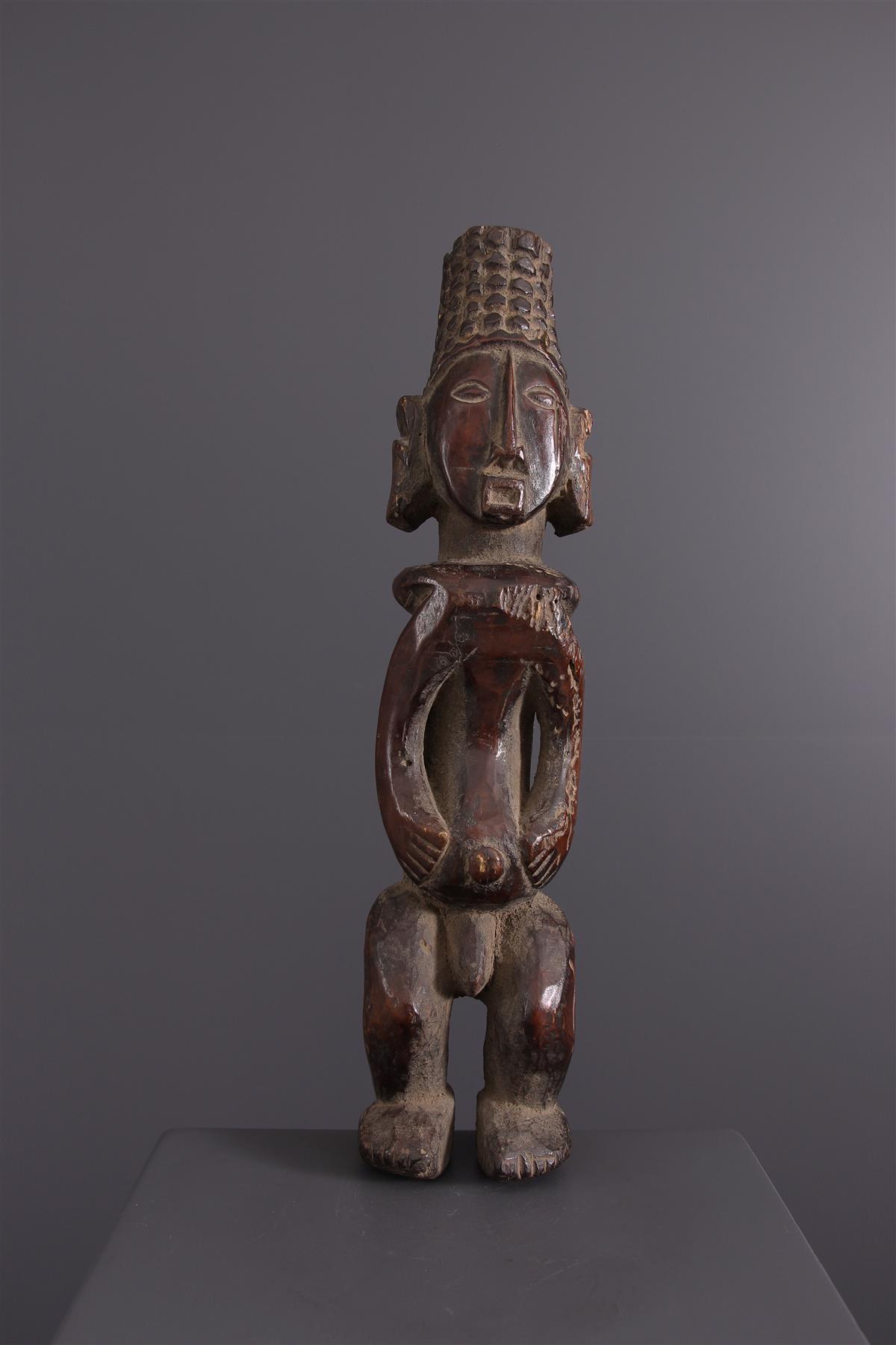 Jukun Estatua - Arte tribal africano
