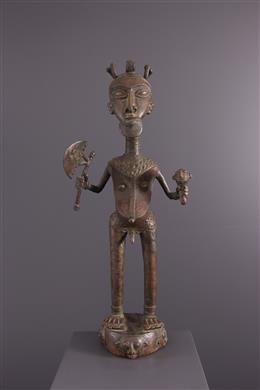 Arte tribal africano - Tikar Bronce