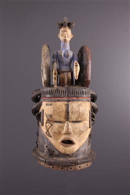 Arte tribal africano - Igbo mascarilla