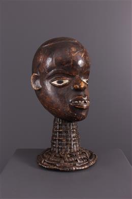 Arte tribal africano - Ekoi Mascarilla