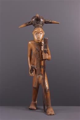 Arte tribal africano - Mangbetu Guerrero